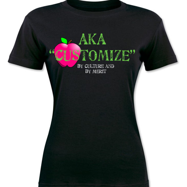 Pretty Apple Customize Your Own tee!