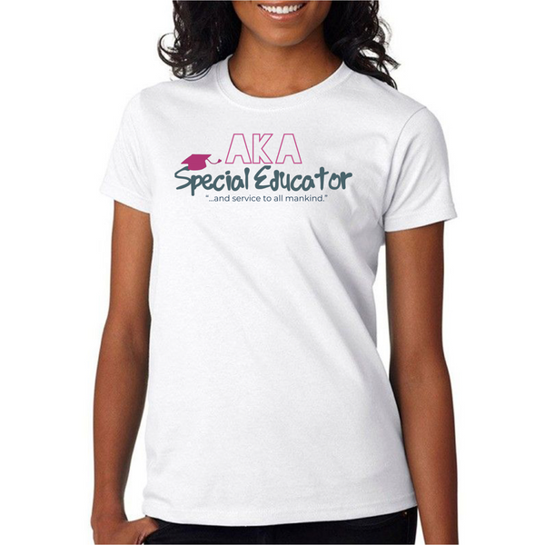 Pretty Playful Special Educator Tee